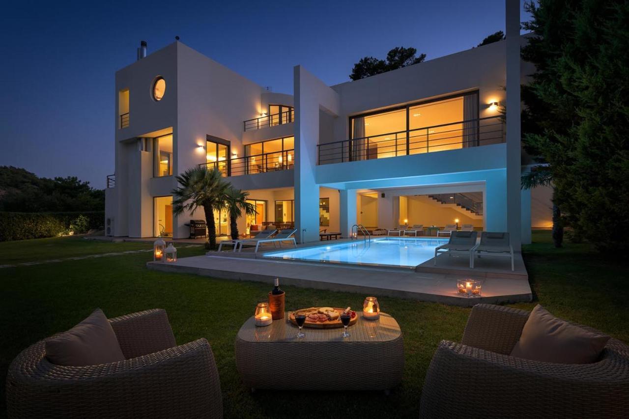 Ixian Hilltop Villa Ialysos  Exteriör bild